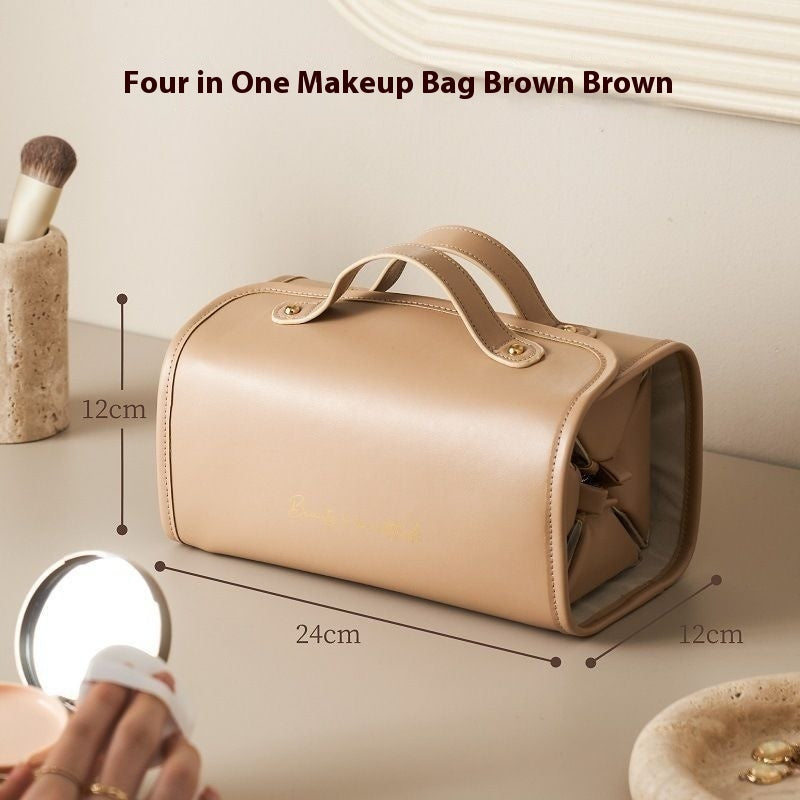 Multi-Compartment Cosmetic Case