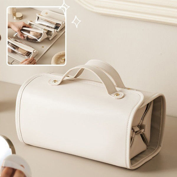 Multi-Compartment Cosmetic Case